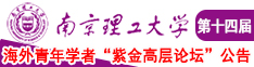 大鸡巴操B免费视频南京理工大学第十四届海外青年学者紫金论坛诚邀海内外英才！